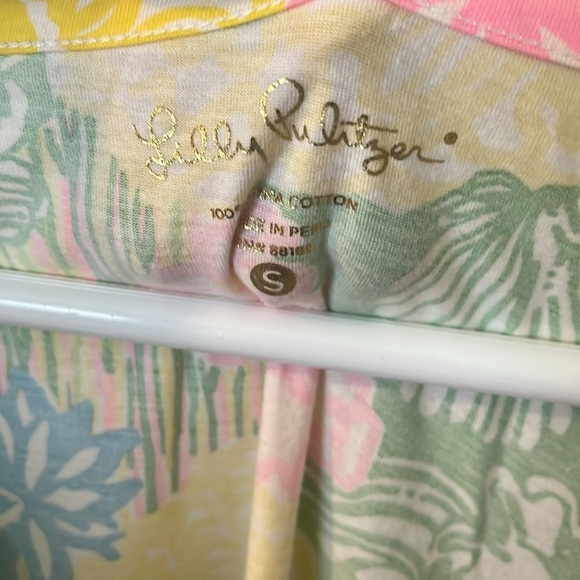 Lilly Pulitzer Hibiscus Stroll Palmetto Dress women’s size Small - Picture 2 of 7